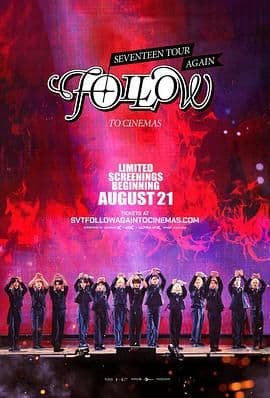 Seventeen Tour 'Follow' Again to Cinemas海报
