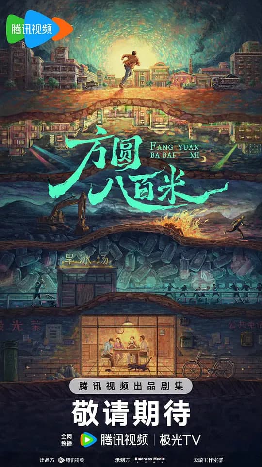 方圆八百米海报